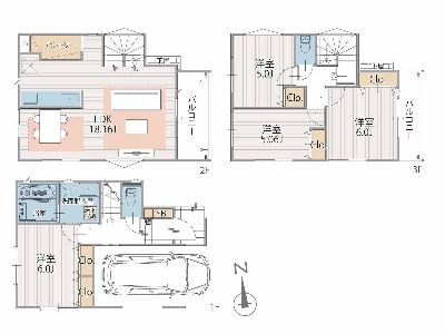 川崎市多摩区菅3丁目　新築一戸建　5080万円　17号棟