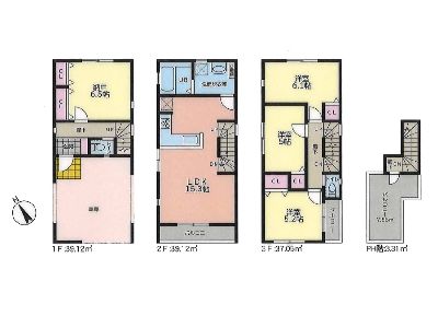 川崎市高津区久末　新築一戸建　4580万円　B号棟