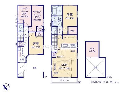 川崎市川崎区大島上町　新築一戸建　7199万円　1号棟