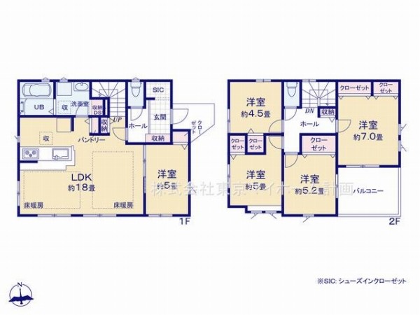 西東京市中町5丁目 新築一戸建て 4990万円 2号棟 東京で土地 不動産 一戸建て の購入をお考えなら 東京マイホーム計画