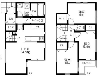 横浜市港北区日吉本町5丁目　新築一戸建　5880万円