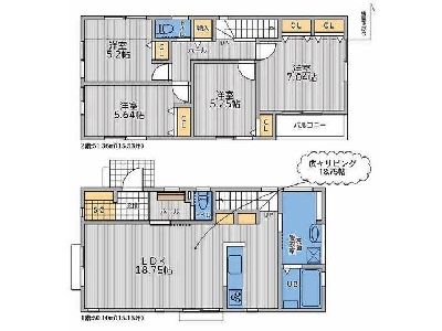 川崎市麻生区万福寺2丁目　新築一戸建　7499万円　B号棟