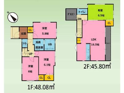 川崎市宮前区南平台　新築一戸建　4980万円　1号棟