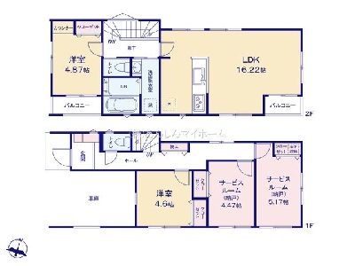 川崎市川崎区鋼管通2丁目　新築一戸建　5980万円　3号棟