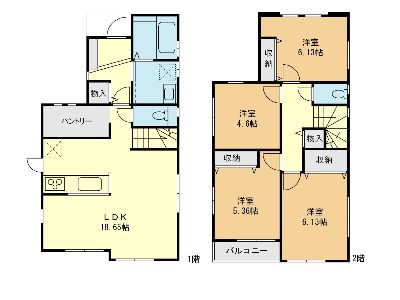 横浜市港北区仲手原2丁目　新築一戸建　6980万円