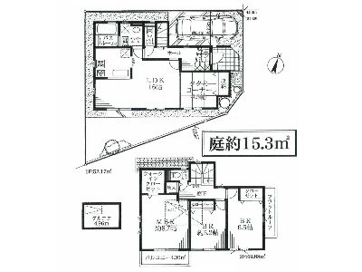 横浜市港北区新吉田東4丁目　新築一戸建　6780万円　1号棟