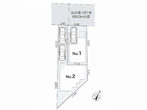 川崎市幸区東古市場　新築一戸建　5690万円　1号棟