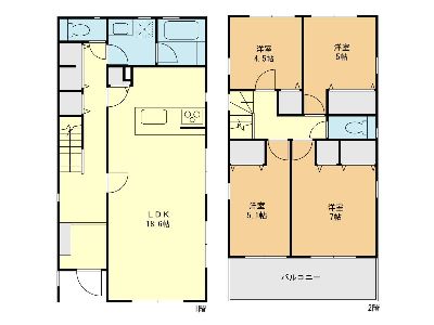 川崎市高津区上作延4丁目　新築一戸建　6580万円　5号棟