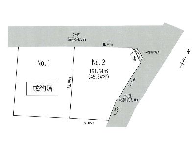 横浜市港北区篠原西町　建築条件無売地　6780万円　No.2