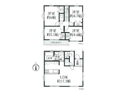 横浜市都筑区川和町　新築一戸建　5190万円