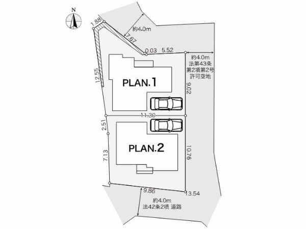 横浜市港北区篠原台町　新築一戸建　7290万円　PLAN.1