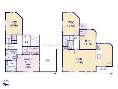 川崎市高津区蟹ケ谷　新築一戸建　4880万円　1号棟