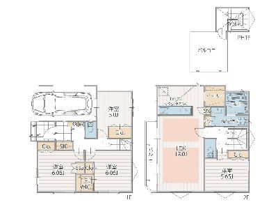 川崎市多摩区菅3丁目　新築一戸建　5580万円　13号棟