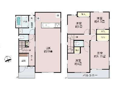 川崎市多摩区菅仙谷2丁目　新築一戸建　5890万円　2号棟