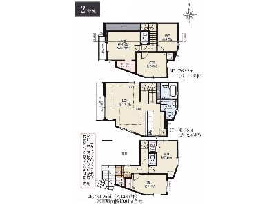 横浜市港北区下田町6丁目　新築一戸建　4599万円　2号棟