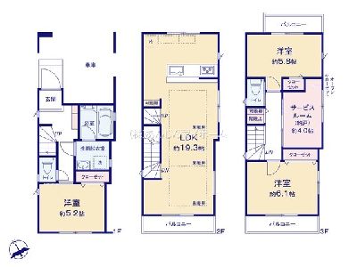 川崎市幸区南加瀬5丁目　新築一戸建　4980万円　B号棟