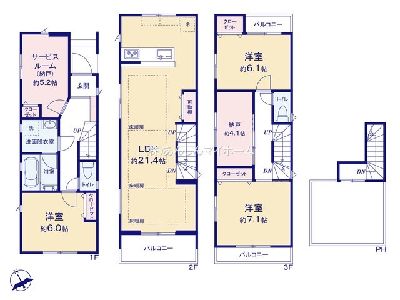 川崎市幸区南加瀬5丁目　新築一戸建　5380万円　C号棟