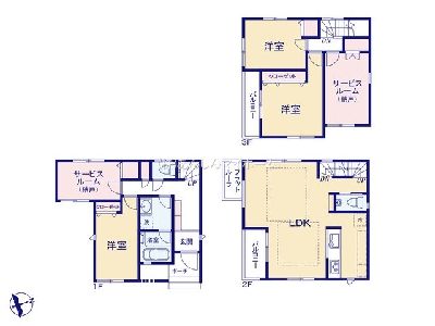 川崎市高津区明津　新築一戸建　6380万円　B号棟