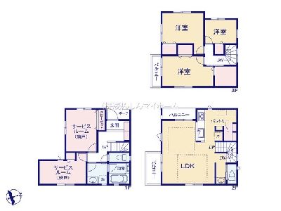 川崎市高津区明津　新築一戸建　6080万円　I号棟