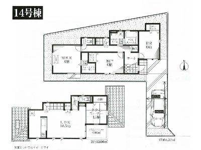 川崎市宮前区水沢3丁目　新築一戸建　3880万円　14号棟