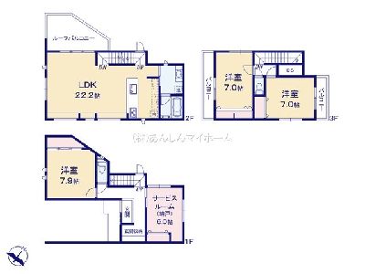 川崎市高津区蟹ケ谷　新築一戸建　5980万円