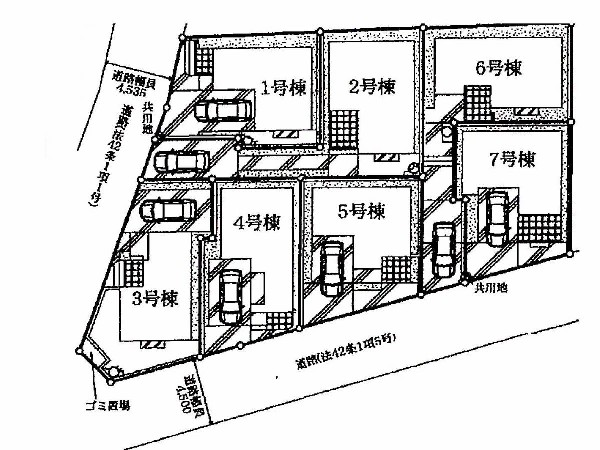 川崎市高津区千年　新築一戸建　4480万円　1号棟