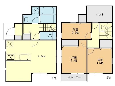 川崎市高津区千年　新築一戸建　3480万円