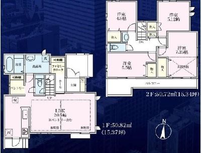 横浜市青葉区新石川4丁目　新築一戸建　9990万円　E号棟