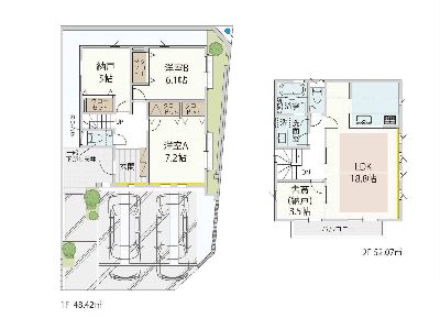 川崎市高津区久末　新築一戸建　5180万円　1号棟