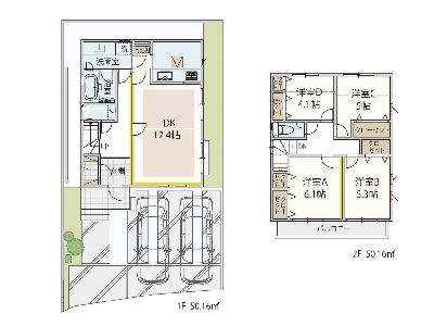 川崎市高津区久末　新築一戸建　5080万円　4号棟