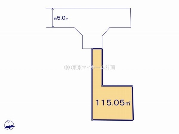 三鷹市上連雀7丁目　建築条件付売地　5740万円　8区画