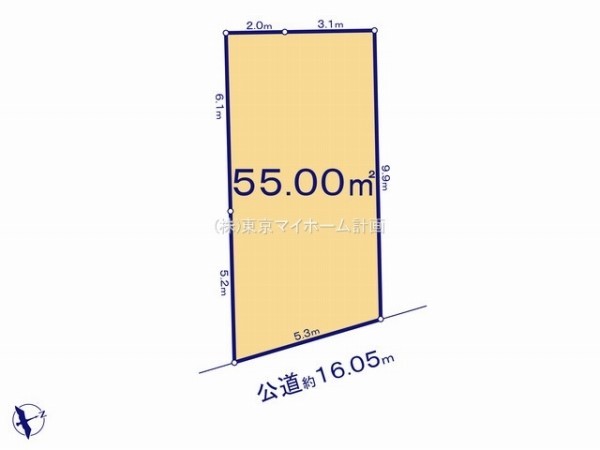 武蔵野市関前5丁目　建築条件無売地　4380万円　9区画