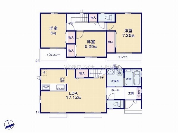 国立市泉3丁目　新築一戸建て　4190万円　A号棟