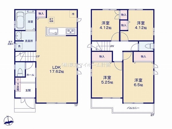 国立市泉3丁目　新築一戸建て　4590万円　G号棟