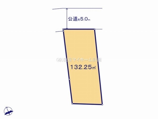 調布市調布ケ丘2丁目　建築条件無売地　8180万円　A区画